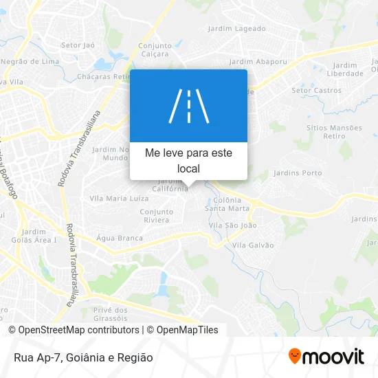 Rua Ap-7 mapa