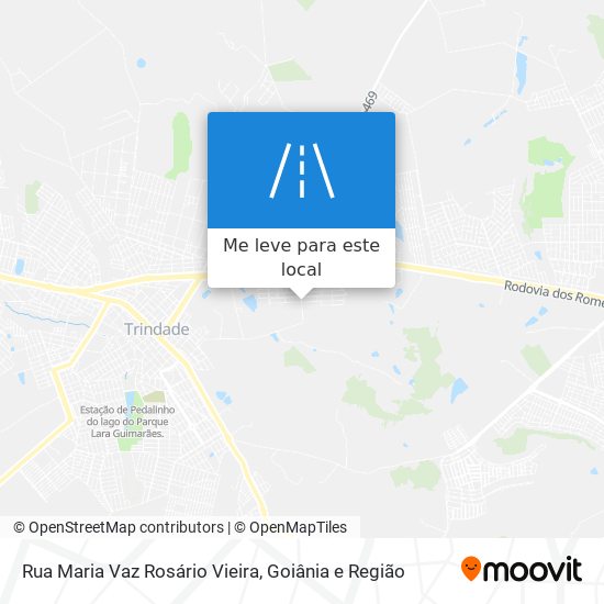 Rua Maria Vaz Rosário Vieira mapa