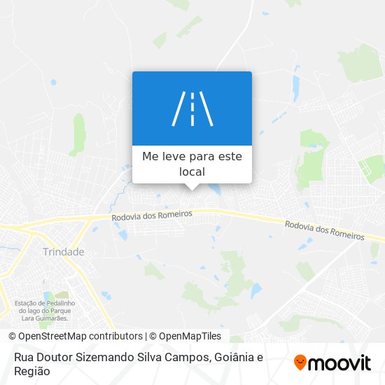 Rua Doutor Sizemando Silva Campos mapa