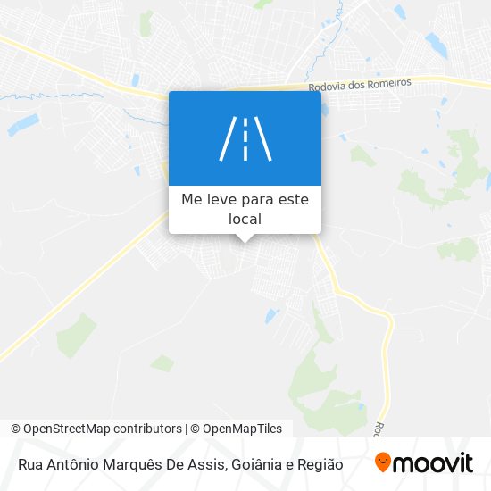 Rua Antônio Marquês De Assis mapa