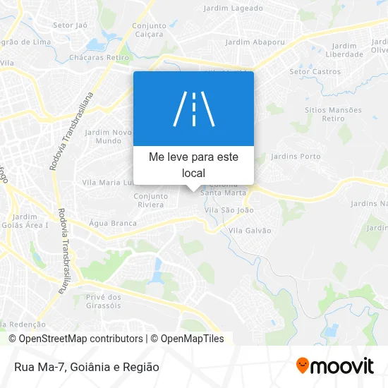Rua Ma-7 mapa