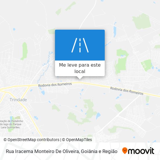 Rua Iracema Monteiro De Oliveira mapa