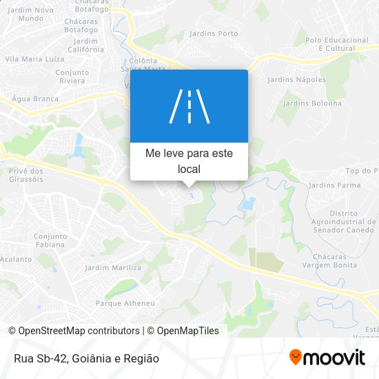 Rua Sb-42 mapa