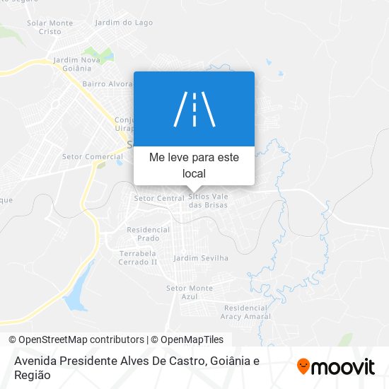 Avenida Presidente Alves De Castro mapa