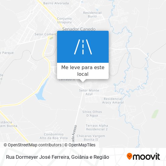 Rua Dormeyer José Ferreira mapa