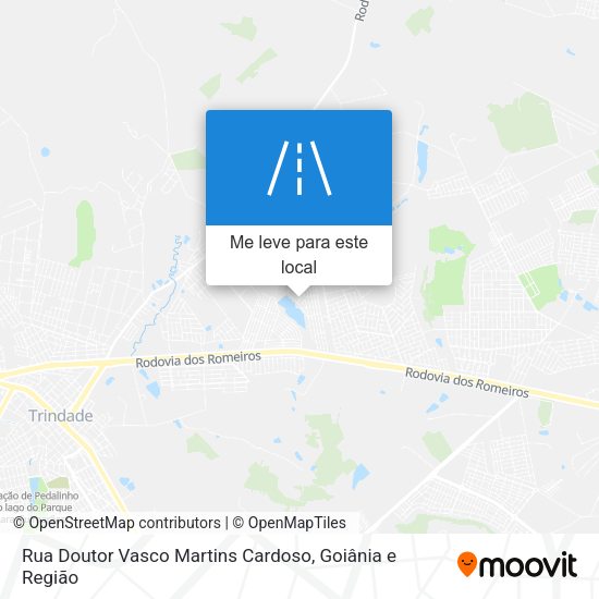 Rua Doutor Vasco Martins Cardoso mapa