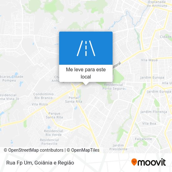 Rua Fp Um mapa