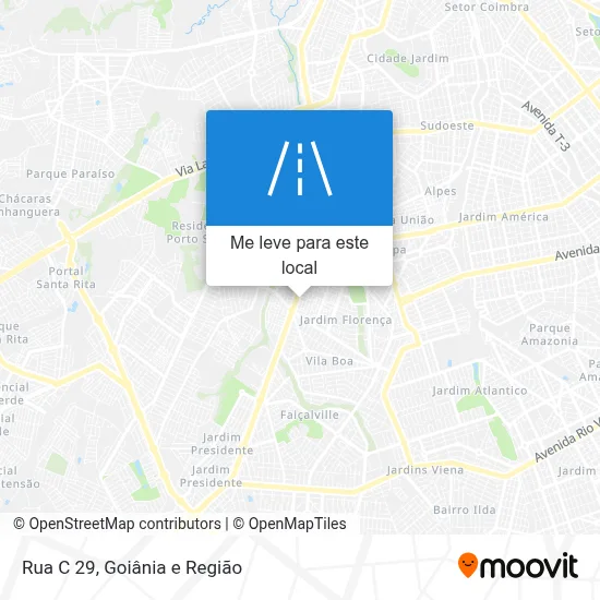 Rua C 29 mapa