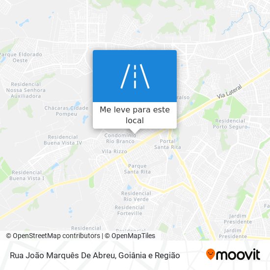 Rua João Marquês De Abreu mapa