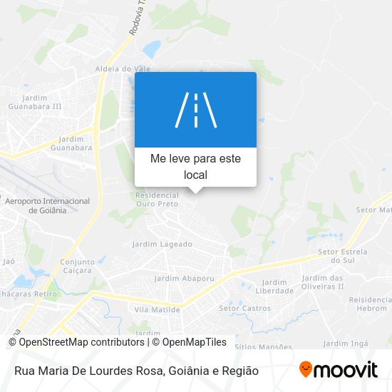 Rua Maria De Lourdes Rosa mapa