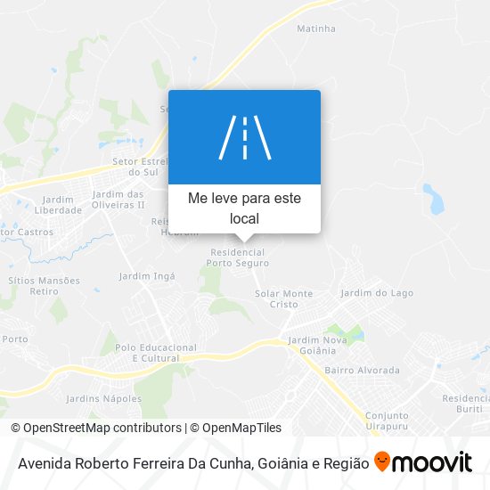 Avenida Roberto Ferreira Da Cunha mapa