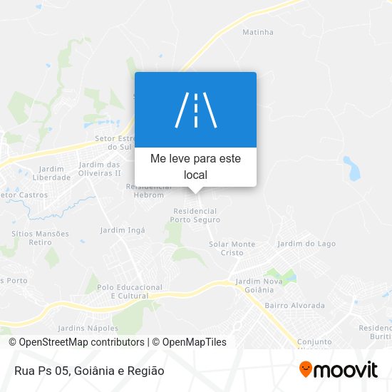 Rua Ps 05 mapa