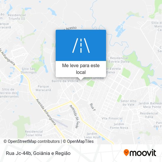 Rua Jc-44b mapa