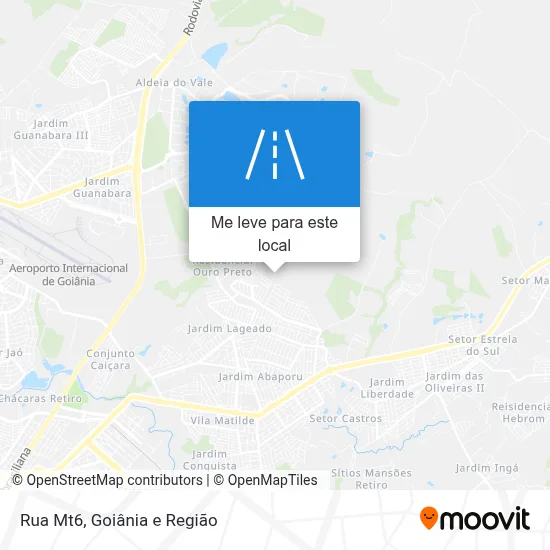 Rua Mt6 mapa
