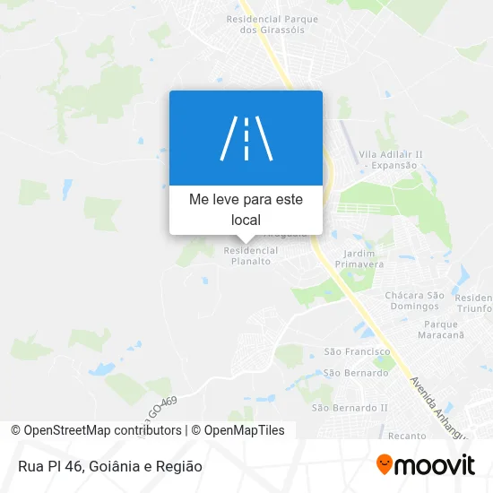 Rua Pl 46 mapa
