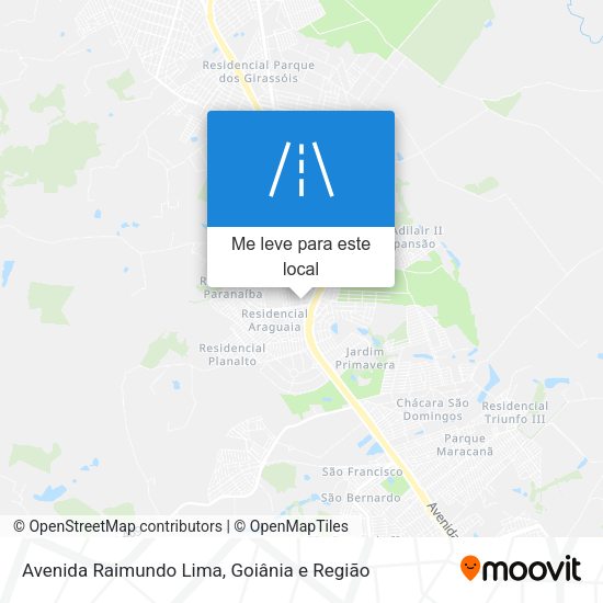 Avenida Raimundo Lima mapa