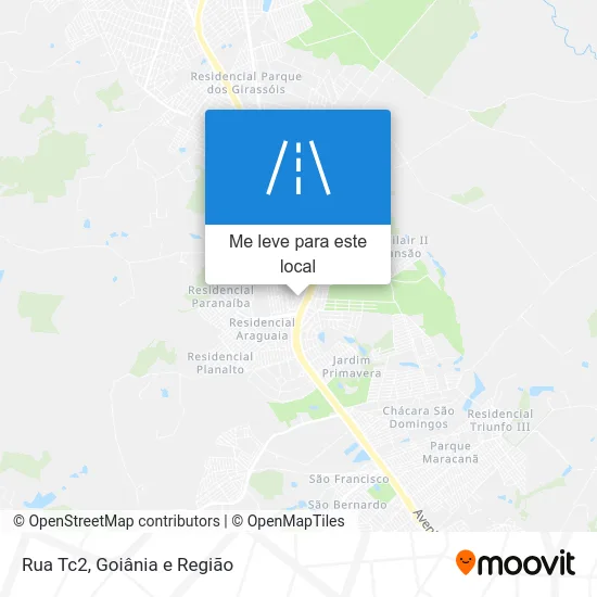 Rua Tc2 mapa