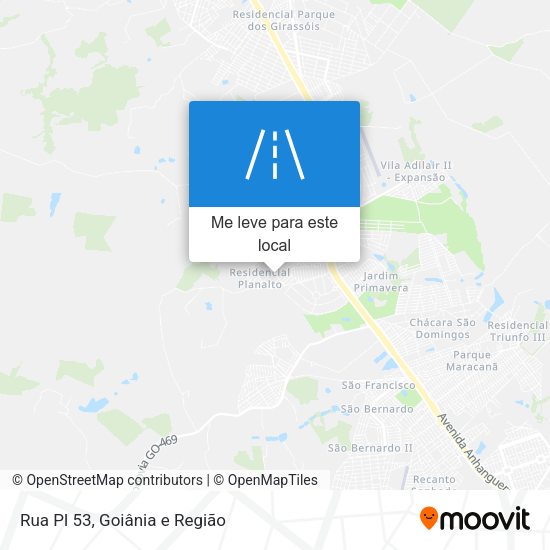 Rua Pl 53 mapa