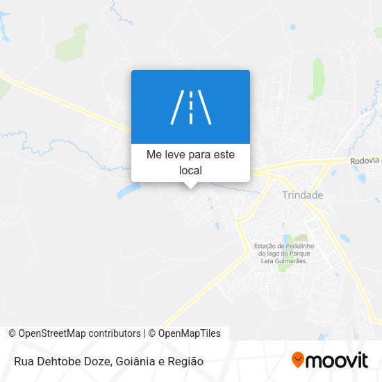 Rua Dehtobe Doze mapa