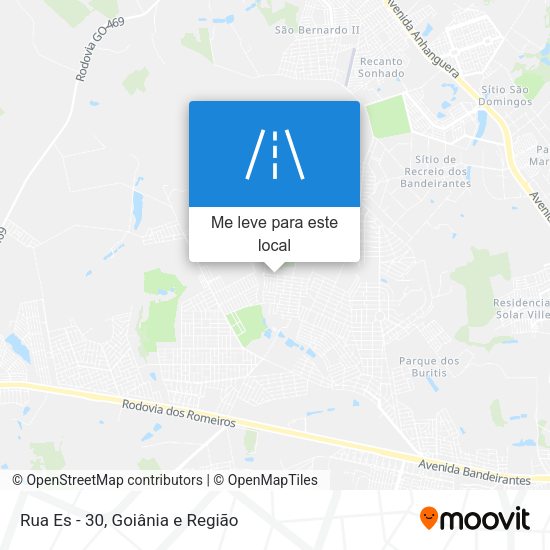 Rua Es - 30 mapa