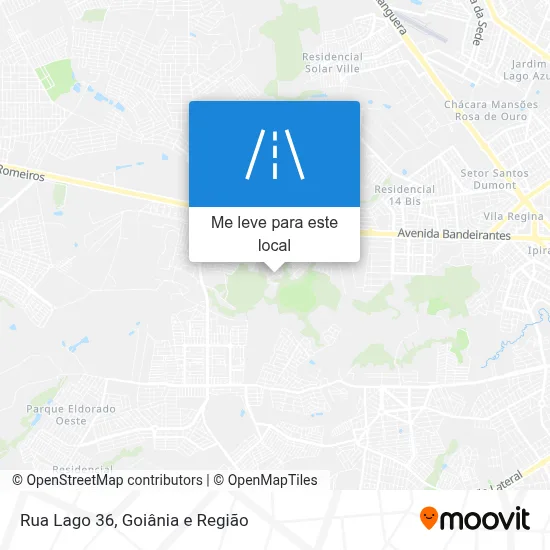 Rua Lago 36 mapa
