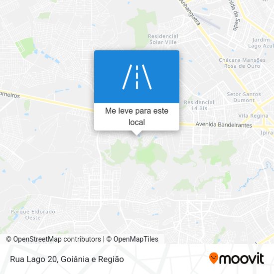 Rua Lago 20 mapa