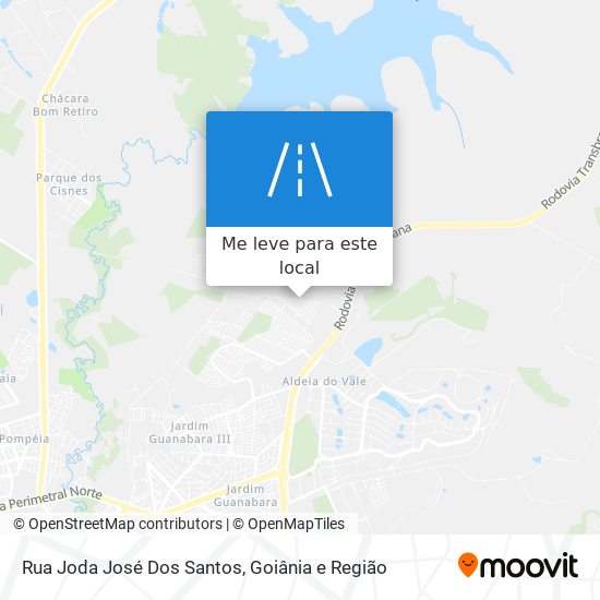 Rua Joda José Dos Santos mapa