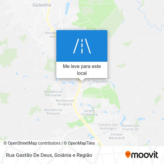 Rua Gastão De Deus mapa