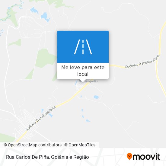 Rua Carlos De Piña mapa