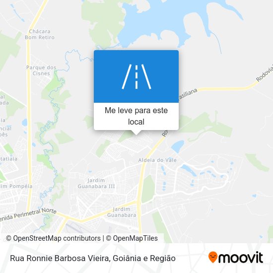 Rua Ronnie Barbosa Vieira mapa