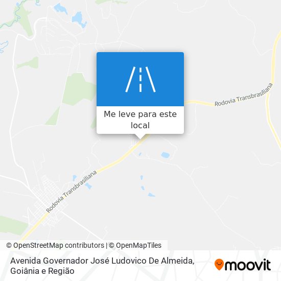 Avenida Governador José Ludovico De Almeida mapa