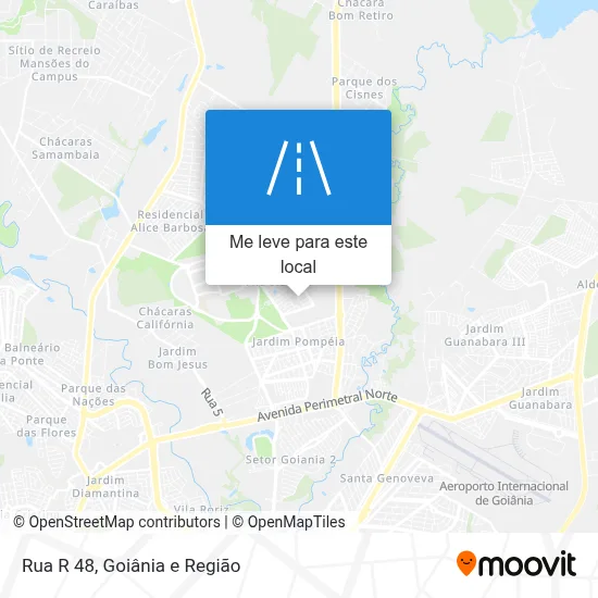 Rua R 48 mapa