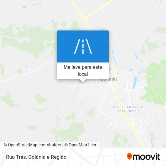 Rua Tres mapa