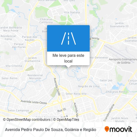 Avenida Pedro Paulo De Souza mapa