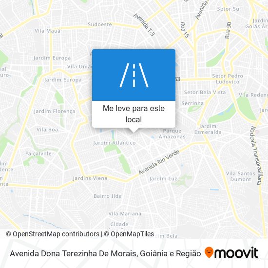 Avenida Dona Terezinha De Morais mapa