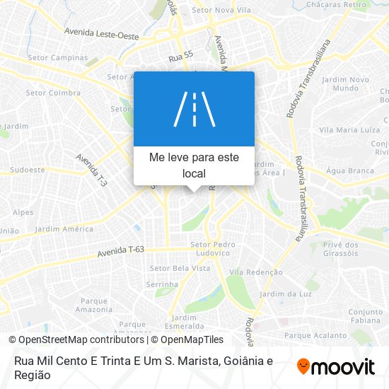 Rua Mil Cento E Trinta E Um S. Marista mapa