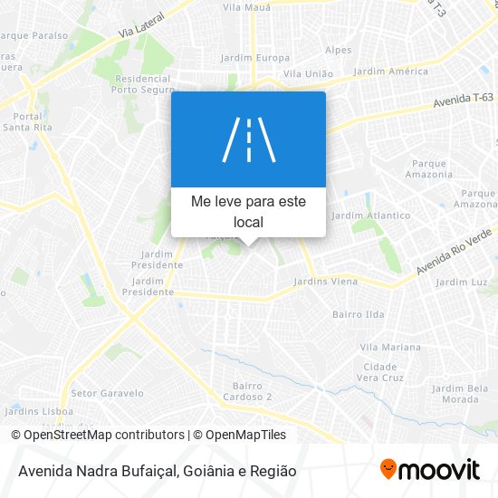 Avenida Nadra Bufaiçal mapa