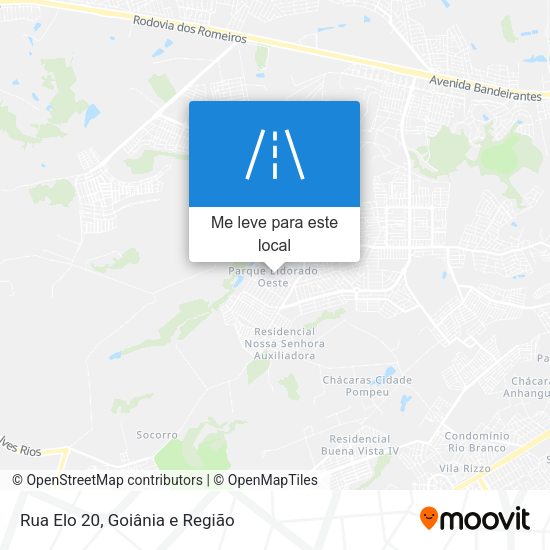 Rua Elo 20 mapa