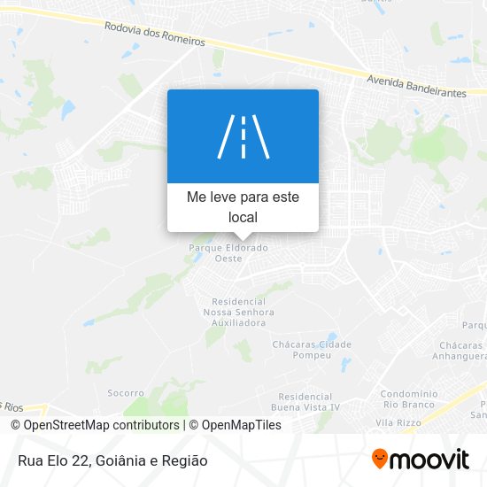 Rua Elo 22 mapa