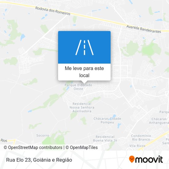 Rua Elo 23 mapa