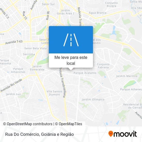 Rua Do Comércio mapa