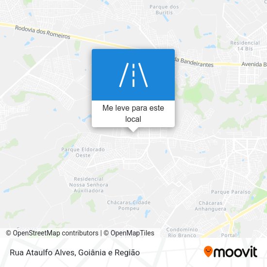 Rua Ataulfo Alves mapa