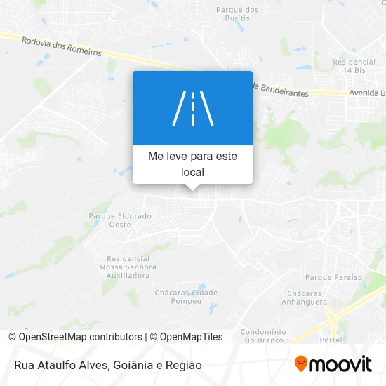 Rua Ataulfo Alves mapa
