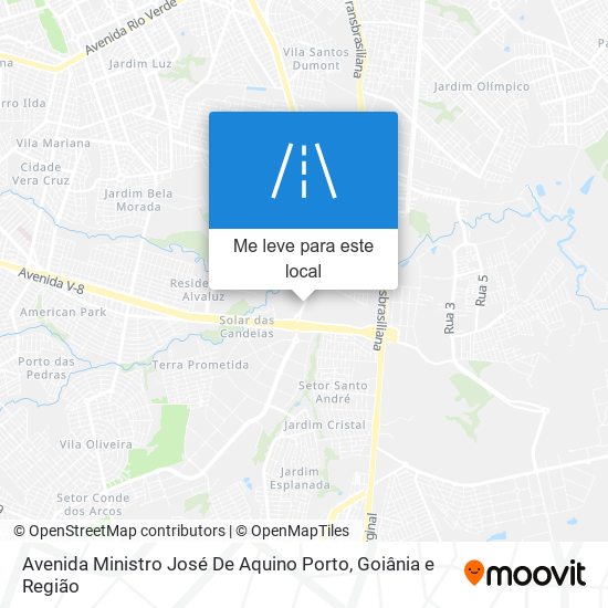 Avenida Ministro José De Aquino Porto mapa
