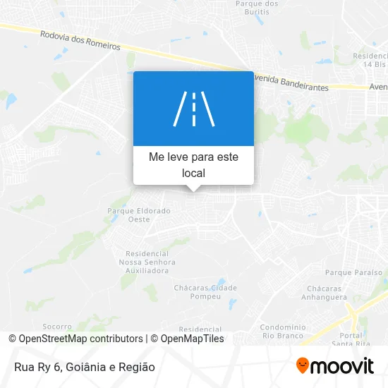 Rua Ry 6 mapa