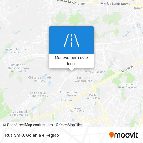 Rua Sm-3 mapa