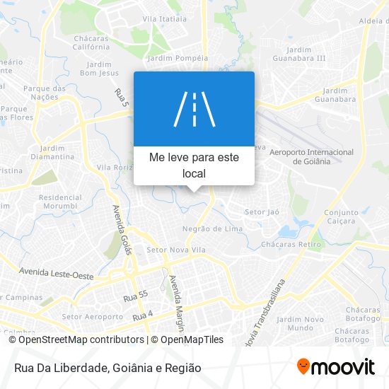 Rua Da Liberdade mapa