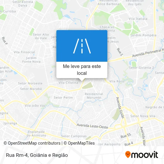 Rua Rm-4 mapa