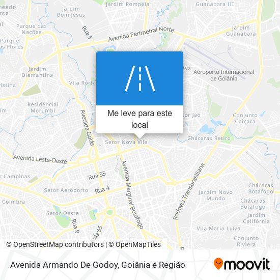 Avenida Armando De Godoy mapa