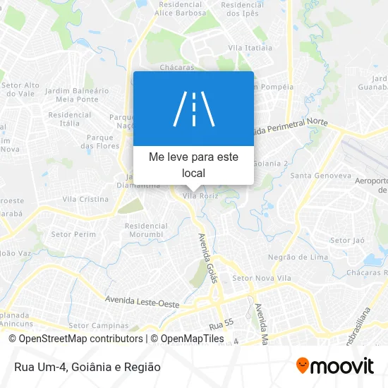Rua Um-4 mapa